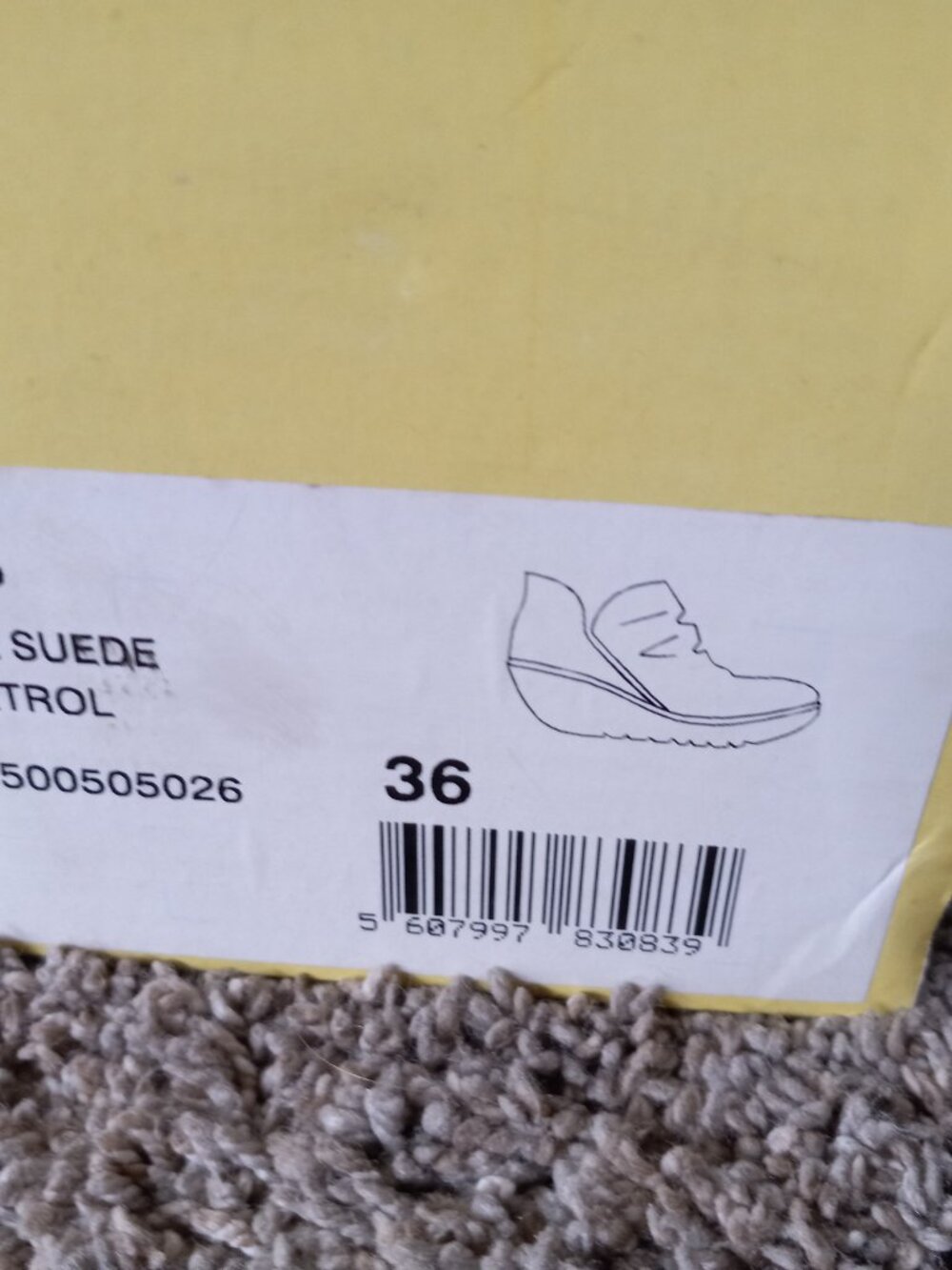 FLY London YIP blue oil suede boots 36 Petrol - Picture 4 of 6
